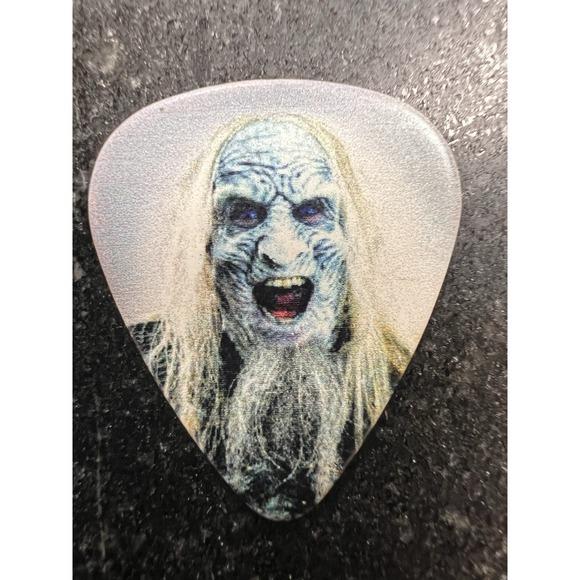 Anthrax's Scott Ian Tour Guitar‎ Pick Signed Scott As A White Walker RARE